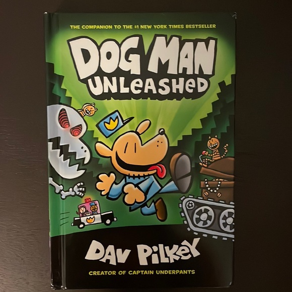 DOG MAN Unleashed Book - Picture 1 of 4